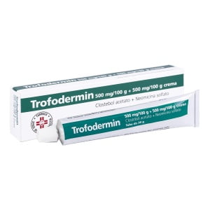 TROFODERMIN crema derm 30 g 0,5 g+0,5 g/100 g