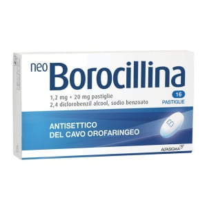 NEOBOROCILLINA 16 pastiglie 1,2 mg + 20 mg