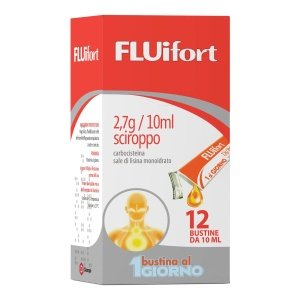 FLUIFORT sciroppo 12 bustine 2,7 g/10 ml