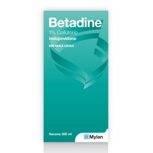 BETADINE collutorio 200 ml 1%