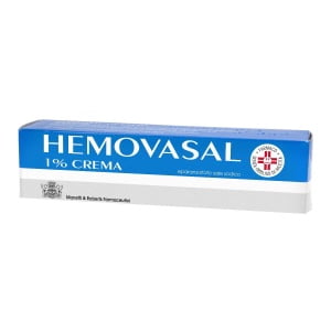 HEMOVASAL crema derm 30 g 1%
