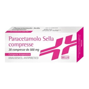 PARACETAMOLO SELLA 30CPR 500MG