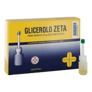 GLICEROLO (ZETA FARMACEUTICI) PRIMA INFANZIA 6 contenitori monodose 2,25 g soluz rett con camomilla e malva