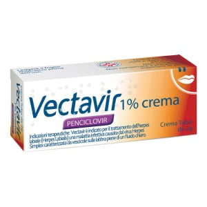 VECTAVIR crema derm 2 g 1%
