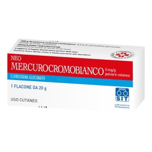NEOMERCUROCROMO BIANCO polv u.e. 20 g