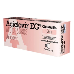 ACICLOVIR EG CREMA 3 G
