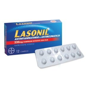LASONIL ANTINFIAMMATORIO E ANTIREUMATICO 12 cpr riv 220 mg