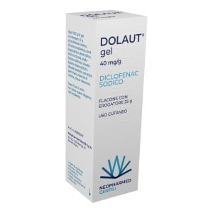 DOLAUT gel spray 25 g 4%