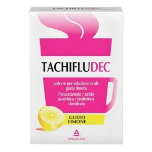 TACHIFLUDEC orale polv 10 bust limone