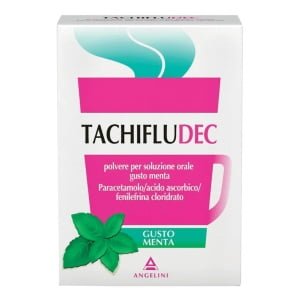 TACHIFLUDEC orale polv 10 bust menta