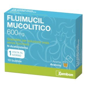 FLUIMUCIL MUCOLITICO orale grat 10 bust 600 mg