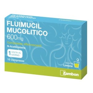FLUIMUCIL MUCOLITICO 10 cpr eff 600 mg