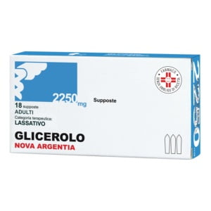 GLICEROLO AD 18SUPP 2250MG