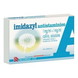 IMIDAZYL ANTISTAMINICO collirio 10 ml 1 mg/ml + 1 mg/ml