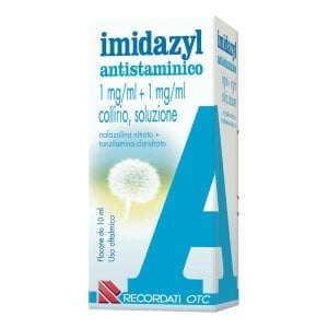 IMIDAZYL ANTISTAMINICO 10 monod collirio 0,5 ml 1 mg/ml + 1mg/ml