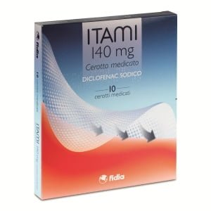 ITAMI 10 cerotti medicati 140 mg