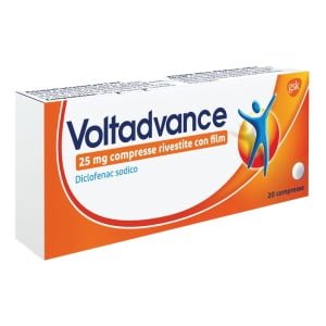 VOLTADVANCE 20 cpr riv 25 mg