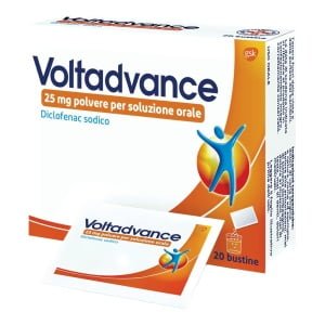 VOLTADVANCE 20 bust polv orale 25 mg