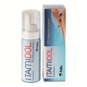 ITAMIDOL schiuma cutanea 50 g 3%