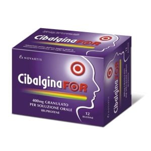 CIBALGINAFOR orale 12 bust grat 400 mg