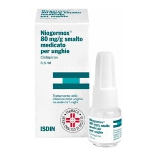NIOGERMOX smalto unghie 6,6 ml 80 mg/g
