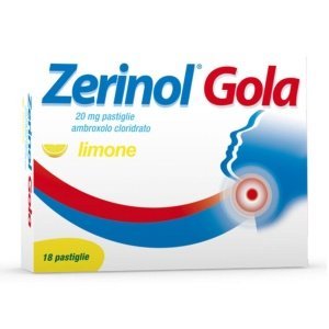 ZERINOL GOLA LIMONE 18 pastiglie 20 mg