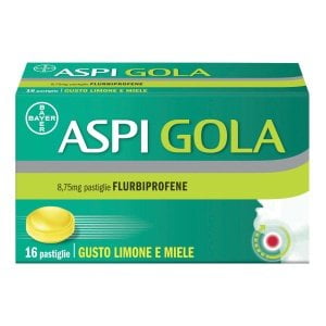 ASPI GOLA 16 pastiglie 8,75 mg limone miele