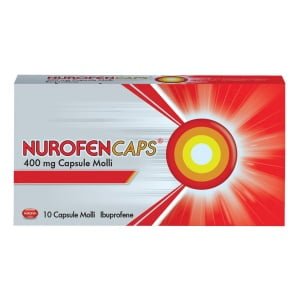 NUROFENCAPS 10 cps molli 400 mg