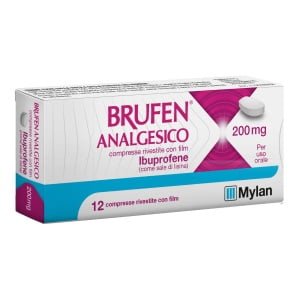 BRUFEN ANALGESICO 12 cpr riv 200 mg