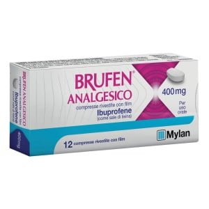 BRUFEN ANALGESICO 12 cpr riv 400 mg