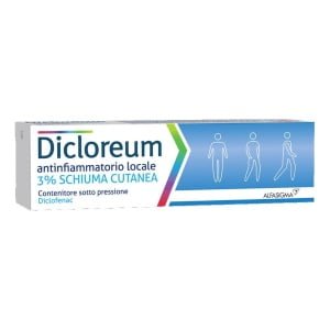 DICLOREUM ANTINFIAMMATORIO LOCALE schiuma cutanea 50 g 3%