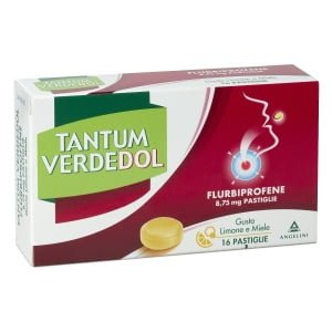 TANTUM VERDEDOL 16 pastiglie 8,75 mg limone miele