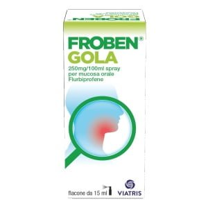 FROBEN GOLA spray mucosa orale 15 ml 0,25%