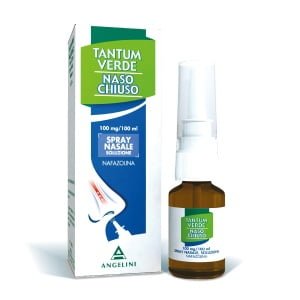 TANTUM VERDE NASO CHIUSO spray nasale 15 ml 100 mg/100 ml