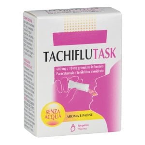 TACHIFLUTASK orale grat 10 bust 600 mg + 10 mg