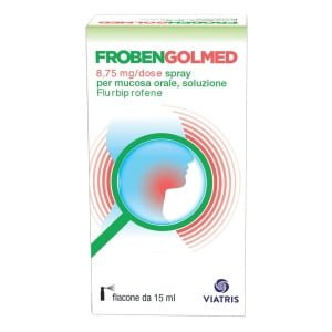 FROBENGOLMED spray mucosa orale 15 ml 8,75 mg/dose