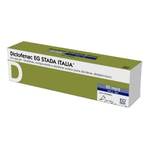 DICLOFENAC (EG STADA ITALIA) gel 100 g 20 mg/g