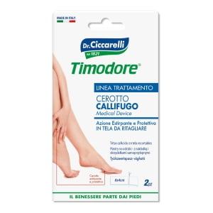 CEROTTO CALLIFUGO IN TELA RITAGLIARE E APPLICARE SU FORMAZIONI CORNEE IGIENE PIEDE 2 PEZZI