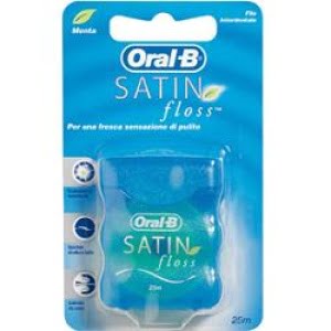 ORAL-B SATIN FLOSS MENTA25MT