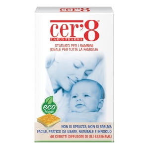 CER'8 CUSCINETTI ADESIVI ANTI ZANZARE SCATOLA DA 48 CUSCINETTI