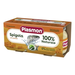 PLASMON OMOGENEIZZATO SPIGOLA BRANZINO 80 G X 2 PEZZI