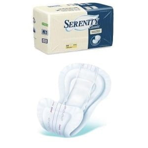 PANNOLONE PER INCONTINENZA SERENITY CLASSIC SAGOMATO PLUS TESSUTO NON TESSUTO 30 PEZZI