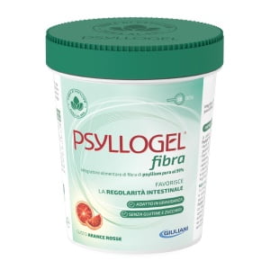 PSYLLOGEL FIBRA ARANCE ROSSE VASO 170 G