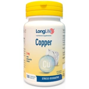 LONGLIFE COPPER 2MG 100CPR