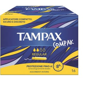 TAMPAX COMPAK REGULAR 16P
