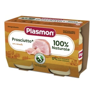 PLASMON OMOGENEIZZATO PROSCIUTTO COTTO 120 G X 2 PEZZI