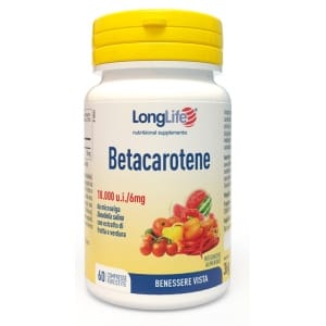 LONGLIFE BETACAROTENE 60CPR