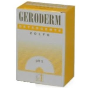 GERODERM SAPONE ZOLFO PH5 100 G