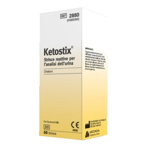 STRISCE MISURAZIONE CHETONURIA KETOSTIX 50 PEZZI