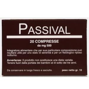 PASSIVAL ALIM 20CPR 500MG